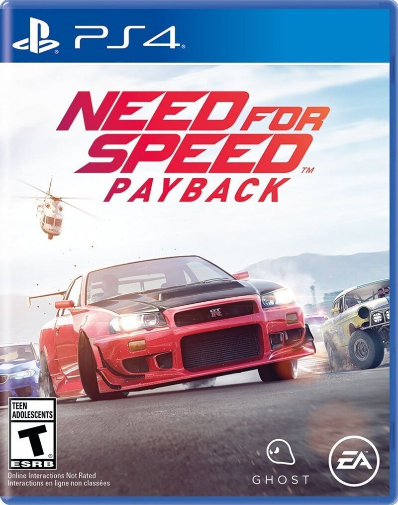 PlayStation 4 Game PS4 Need for Speed Payback PS4-1299