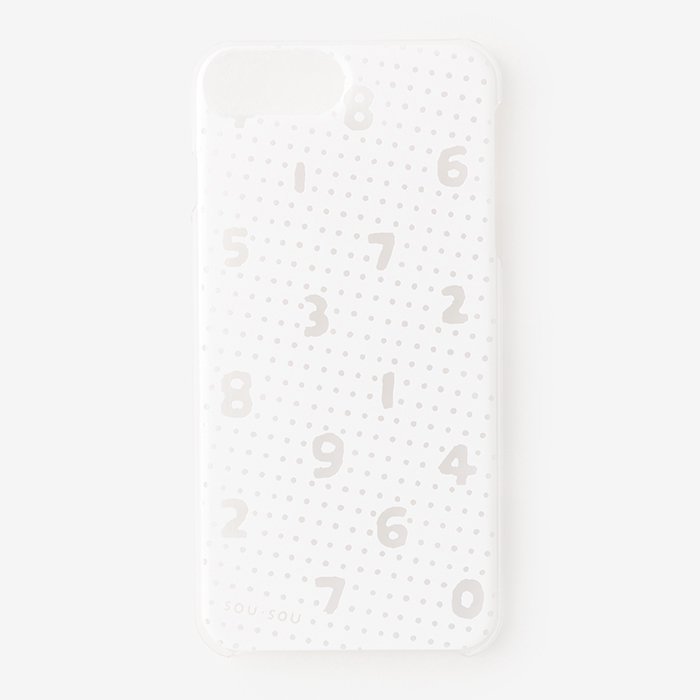 SO-SU-U Phone 6 Plus 6S Plus 7 Plus 8 Plus Cover Case Clear SO-SU-U Fog - Made in Japan
