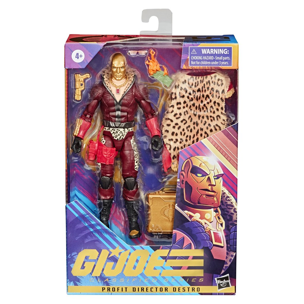 Hasbro G.I. Joe Classified Series Profit Director Destro 6-Inch Action Figure