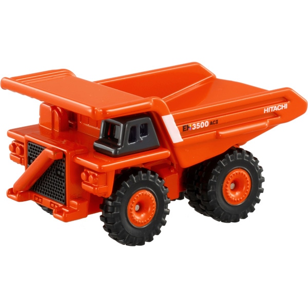 Takara Tomy Tomica No.102 Hitachi Con. Mach. R.D.Truck Diecast Car