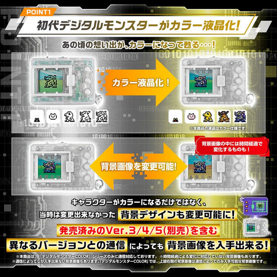 Bandai Digital Monster Digimon Digivice Color - Ver.2 Original