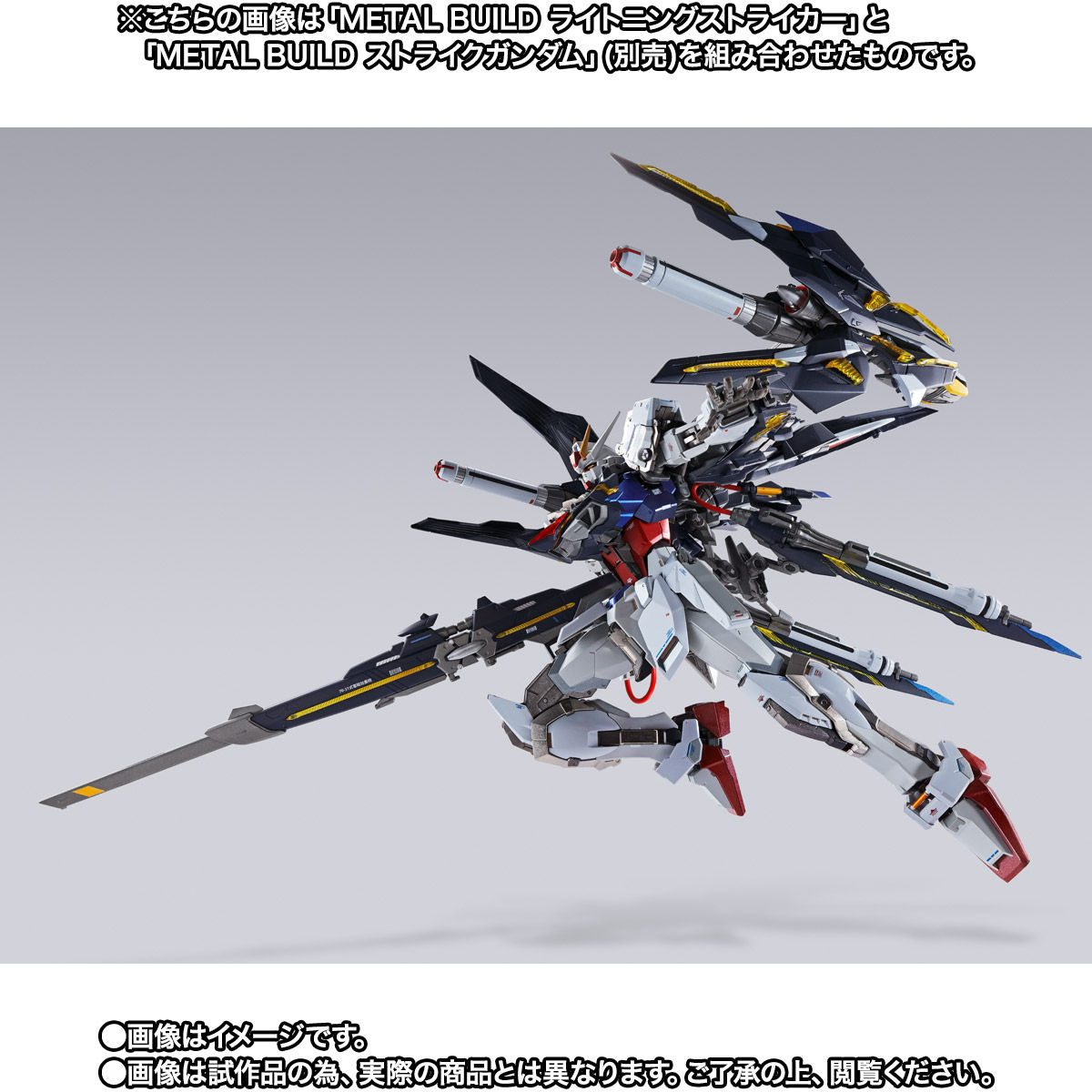 Bandai Metal Build MB P204QX Lightning Striker Pack For