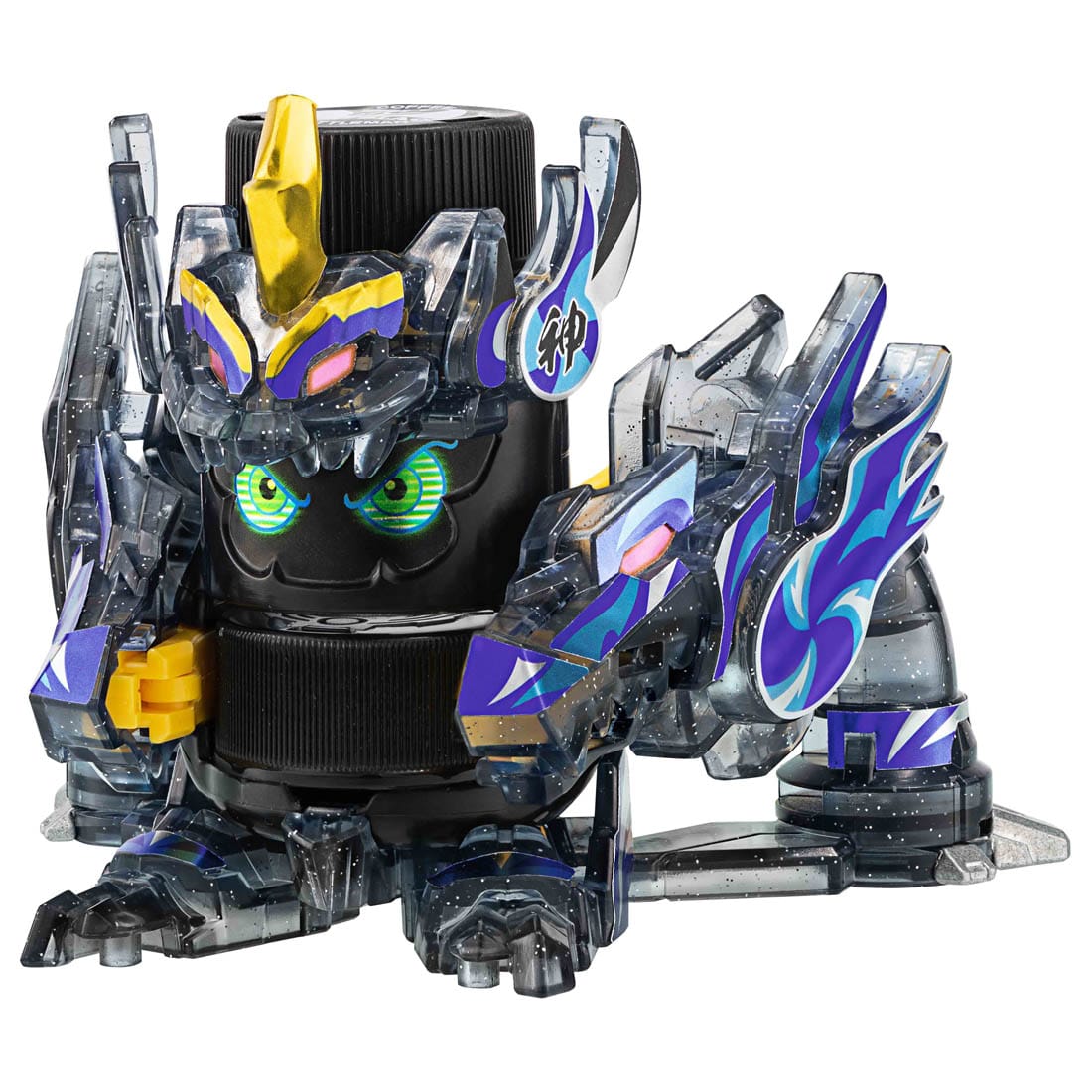 Takara Tomy Cap Revolution Bottleman BOT-09 Fujin Black