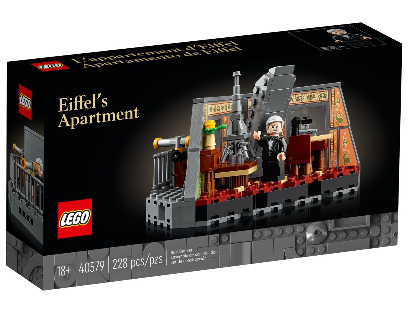 LEGO Icons Series 40579 Eiffel's Apartment