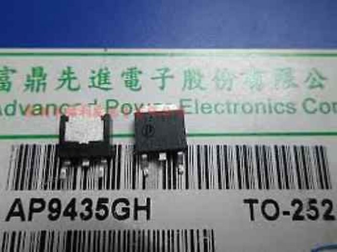 APEC AP9435GH TO-252 P-CHANNEL ENHANCEMENT MODE POWER