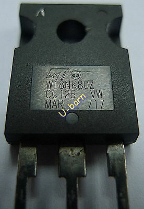 ST W18NK80Z TO-3P