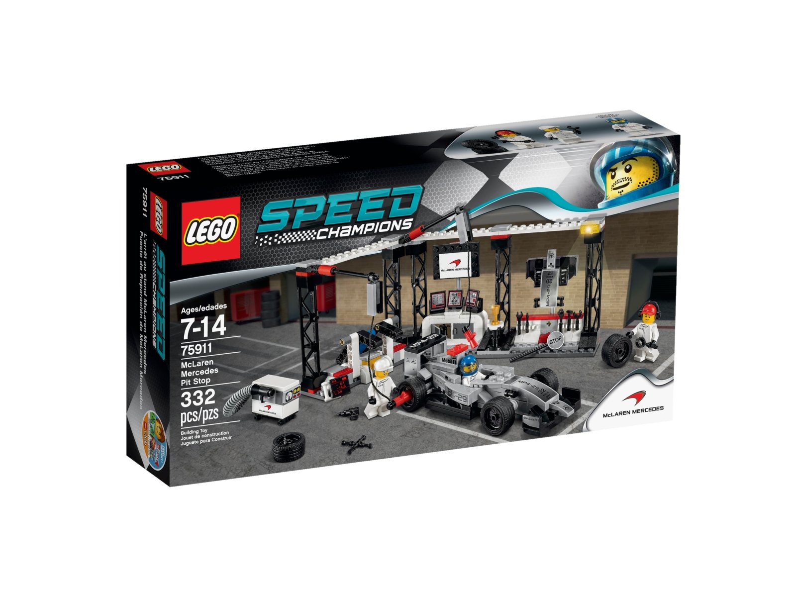 LEGO Speed Champion 75911 McLaren Mercedes Pit Stop