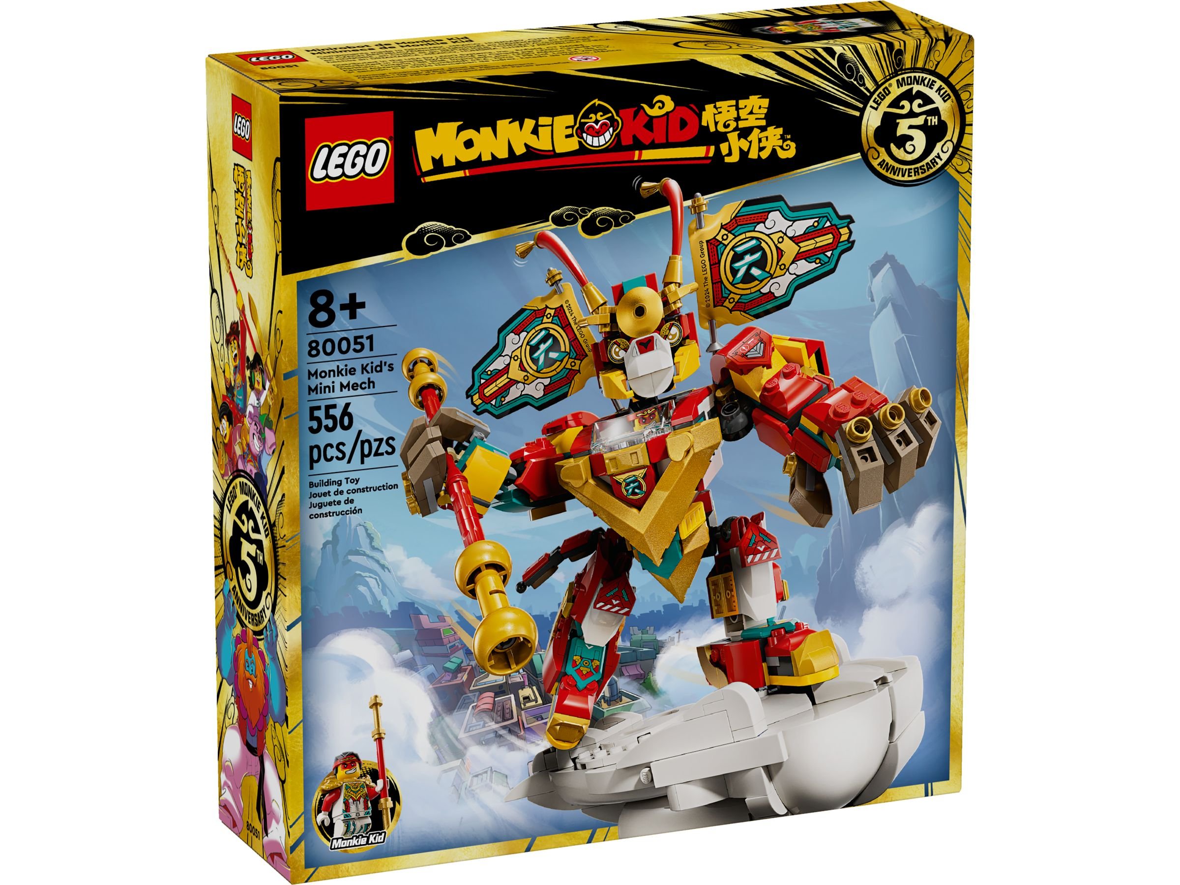 LEGO Monkie Kid Series 80051 Monkie Kid's Mini Mech