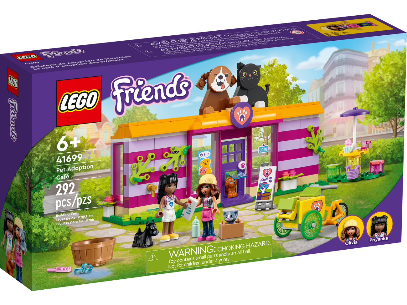 LEGO Friends 41699 Pet Adoption Café