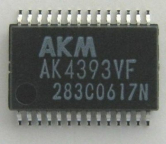 AKM AK4393VF SSO28 ADVANCED MULTI-BIT 96KHZ 24-BIT DAC