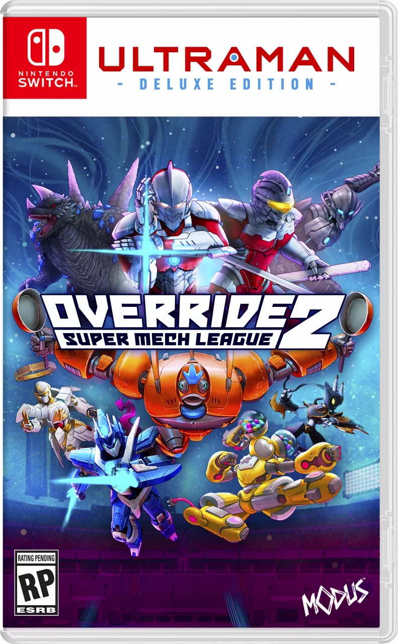 Nintendo Switch Game NS  Override 2: Super Mech League [Ultraman Deluxe Edition] Chinese/English Ver