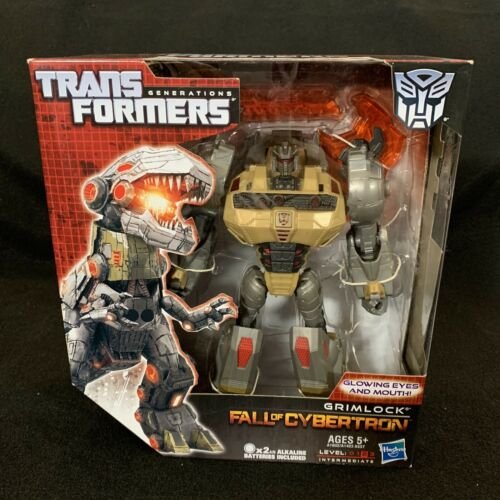 Hasbro Transformers Fall of Cybertron Grimlock Voyager New MIB FOC Generations Hasbro
