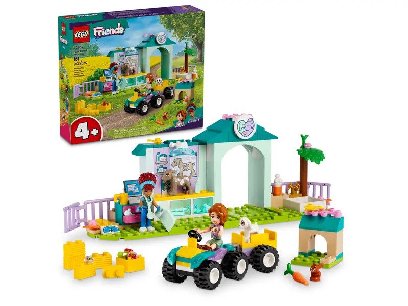 LEGO Friends Series 42632 Farm Animal Vet Clinic