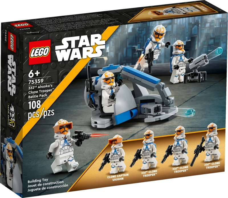 LEGO Star Wars Series 75359 332nd Ahsoka's Clone Trooper™ Battle Pack