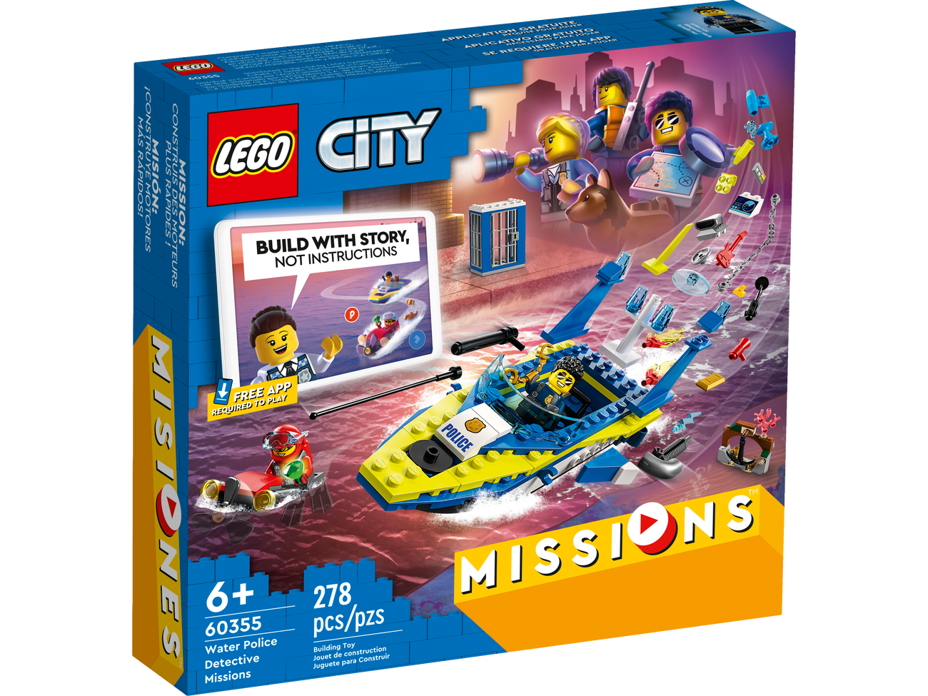 LEGO City 60355 Water Police Detective Missions