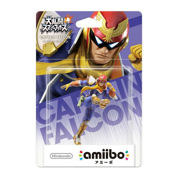[Limited offer] Nintendo Amiibo Captain Falcon Super Smash Bros Switch figure