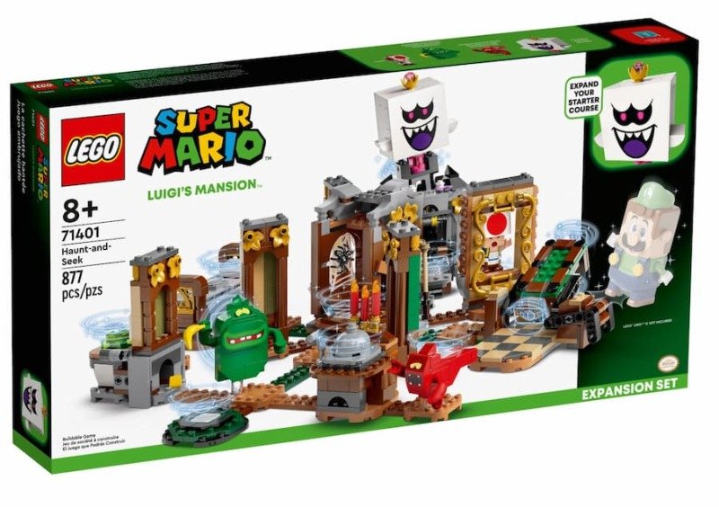 LEGO 71401 Luigi's Mansion Haunt-and-Seek Expansion Set