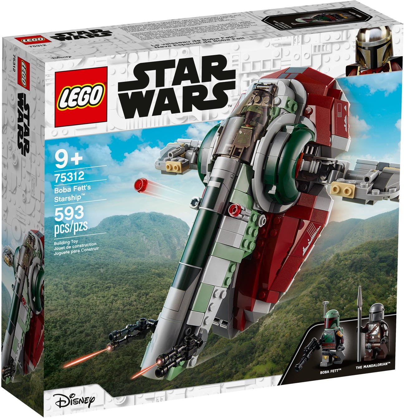 LEGO Star Wars Series 75312 Boba Fett's Starship