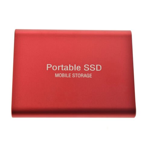 USB 3.1 External SSD Solid State Drives 2TB Portable Mobile Hard Drive
