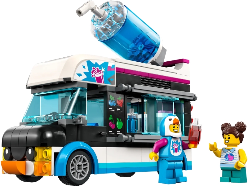 LEGO City Series 60384 Penguin Slushy Van | eBay