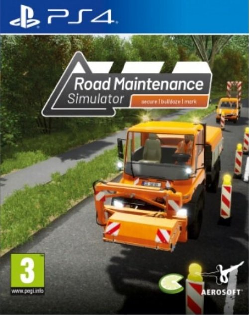 PlayStation 4 Game PS4 Road Maintenance Simulator English Version