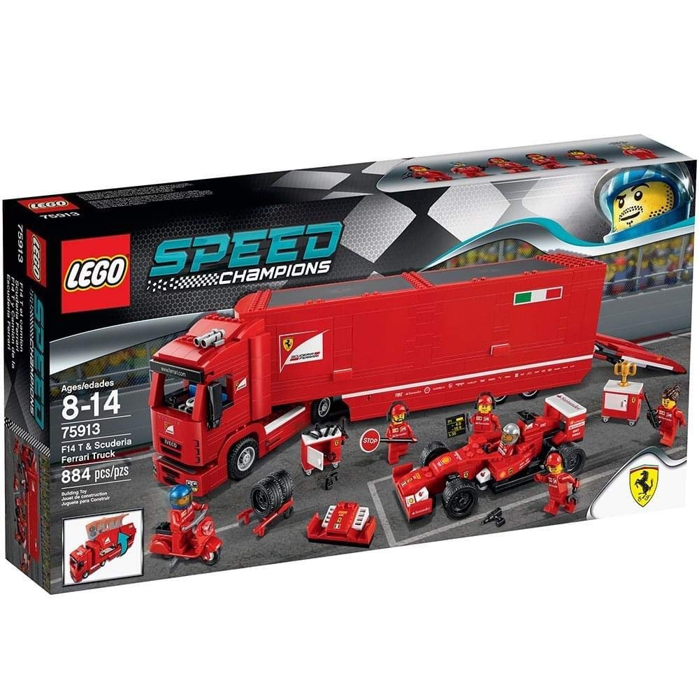 LEGO 75913 Speed Champions F14 T & Scuderia Ferrari Truck