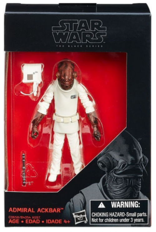 Hasbro Star Wars Black Series Admiral Ackbar Action Figure