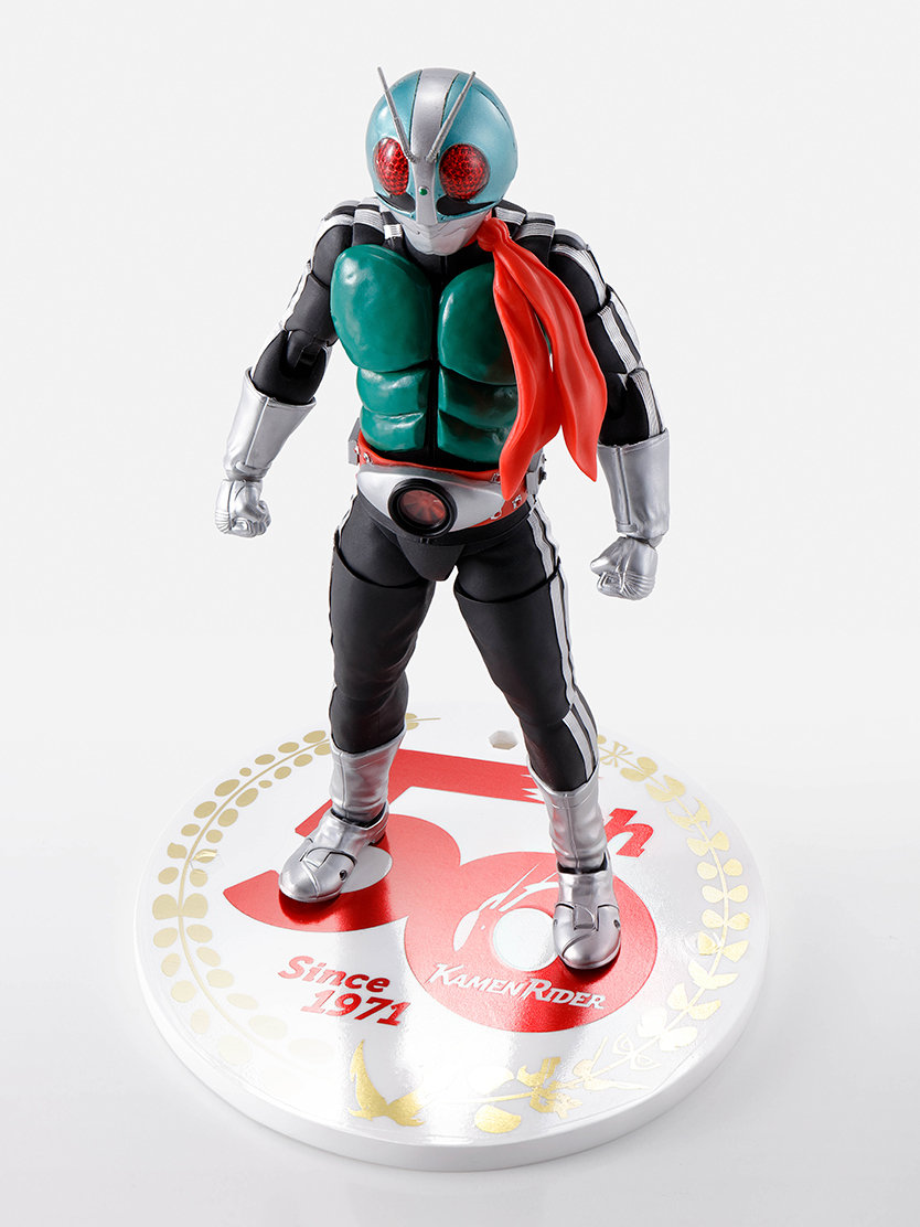 SHFiguarts 仮面ライダー1号 50周年記念版 Bandai S.H.Figuarts Shinkocchou Kamen Rider 1 50th Annivesary Ver
