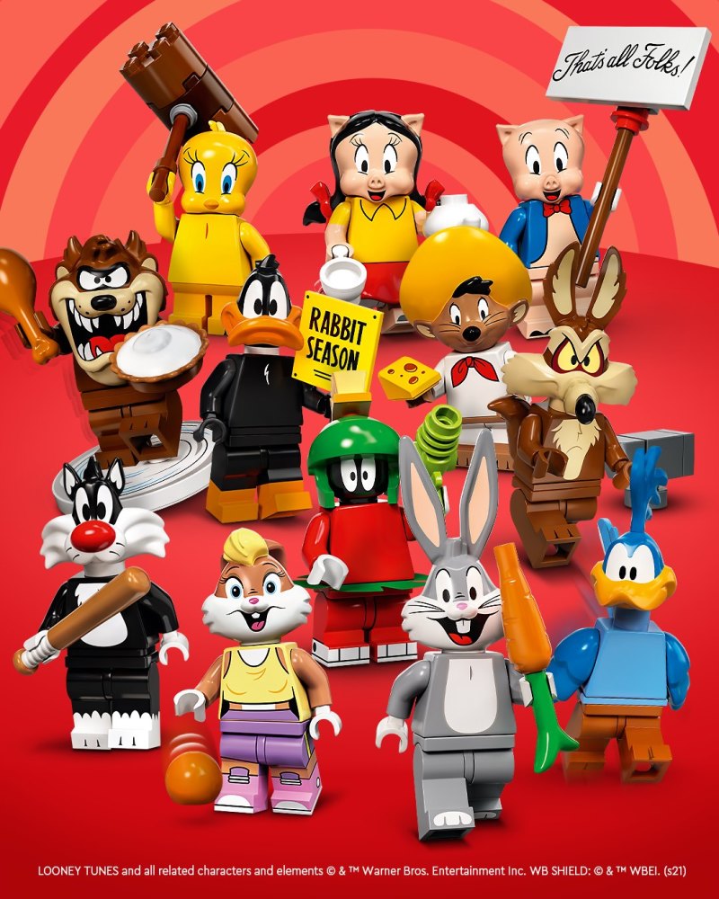 LEGO 71030 Minifigures Series Looney Tunes Minifigures 1 Set 12 Figures
