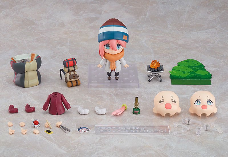 Good Smile Company Nendoroid 1623-DX Yuru Camp Nadeshiko Kagamihara Solo Camp Ver. DX Edition