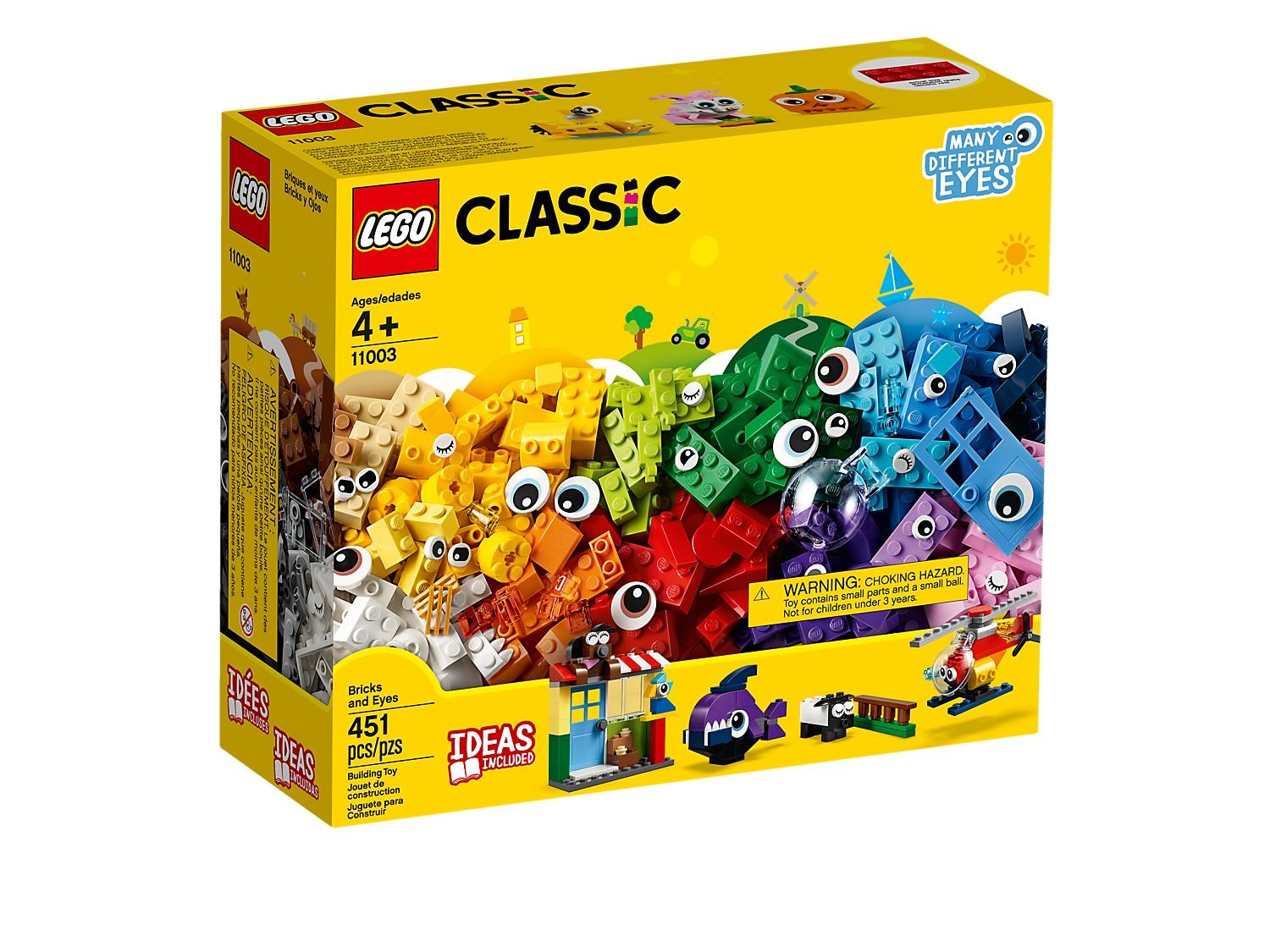 LEGO 11003 Classic Bricks and Eyes