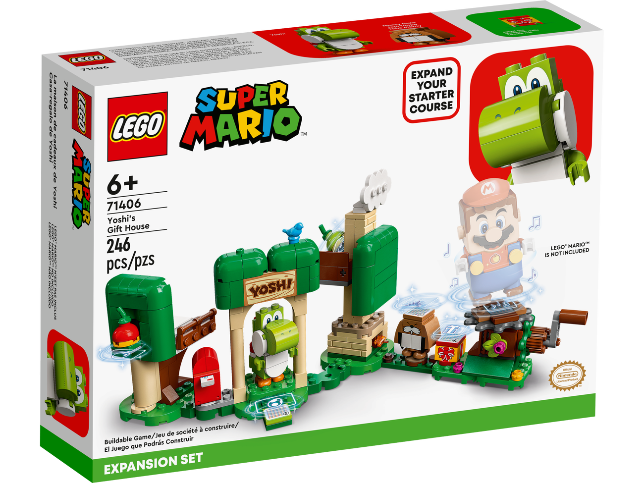 LEGO Super Mario Series 71406 Yoshi's Gift House