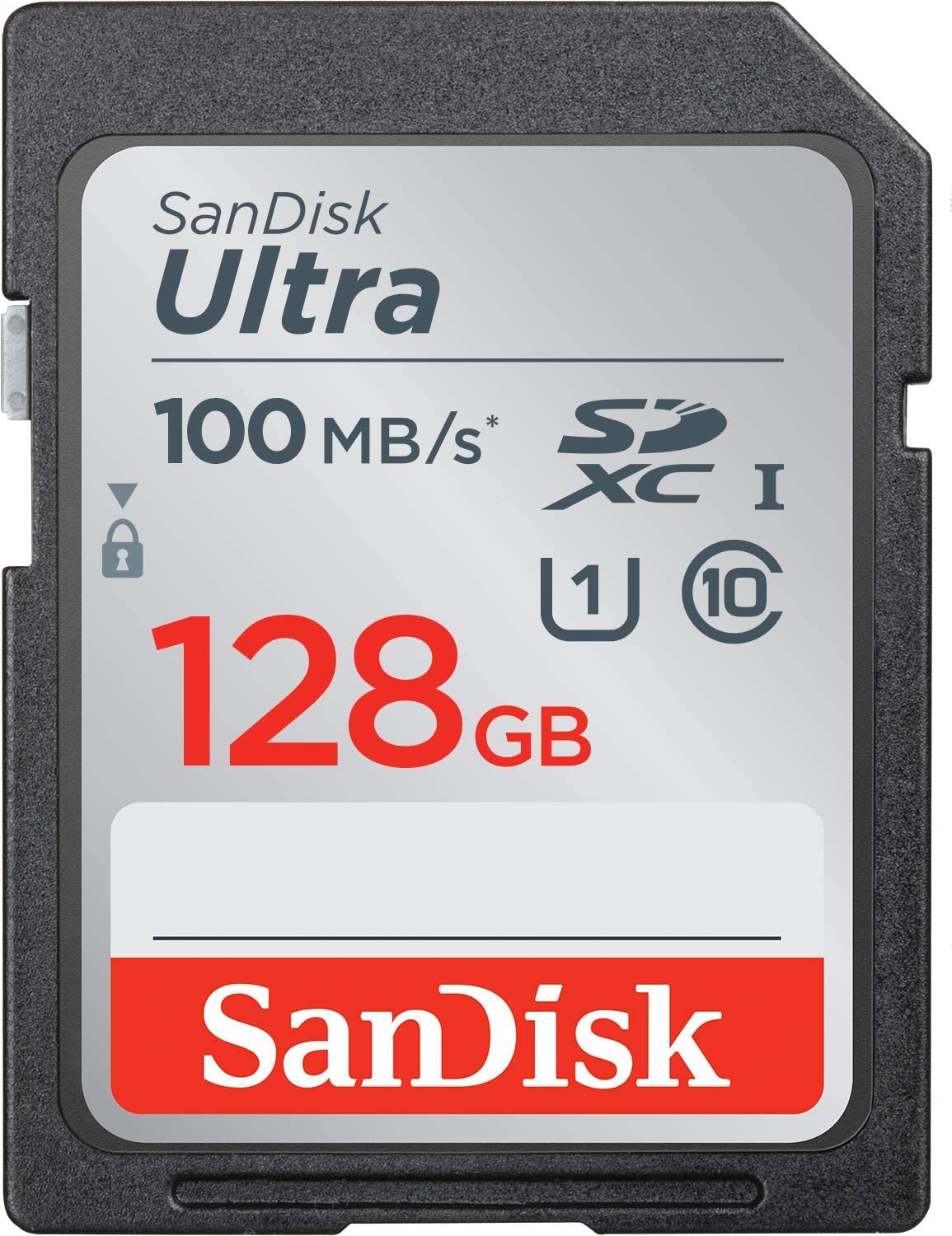 SanDisk Ultra 128GB UHS-I SDXC Class 10 100MB/s Memory Card