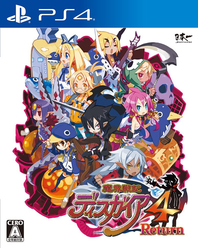 PlayStation 4 Game PS4 Disgaea 4 Return Return Chinese Version