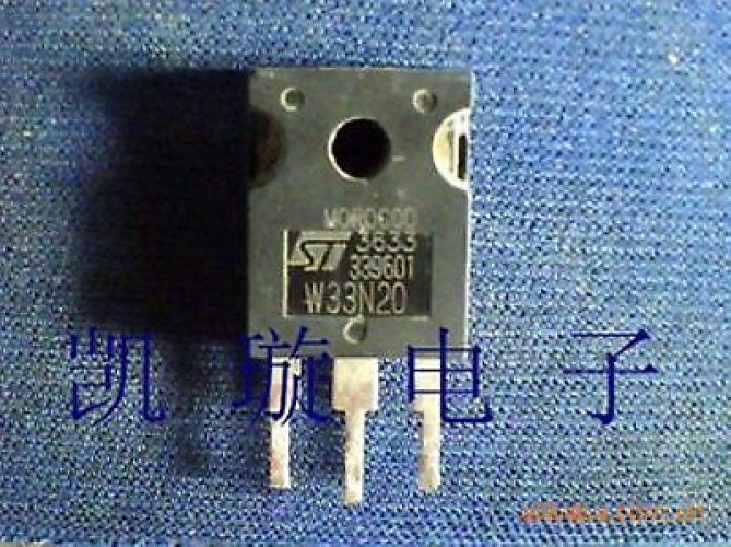 ST STW33N20 TO-3P N-Channel Enhancement Mode Power
