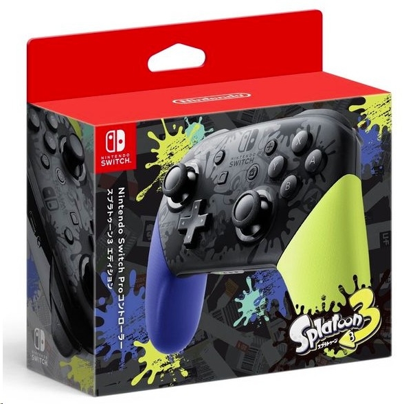 Nintendo Switch Pro Controller - Splatoon 3 Special Edition