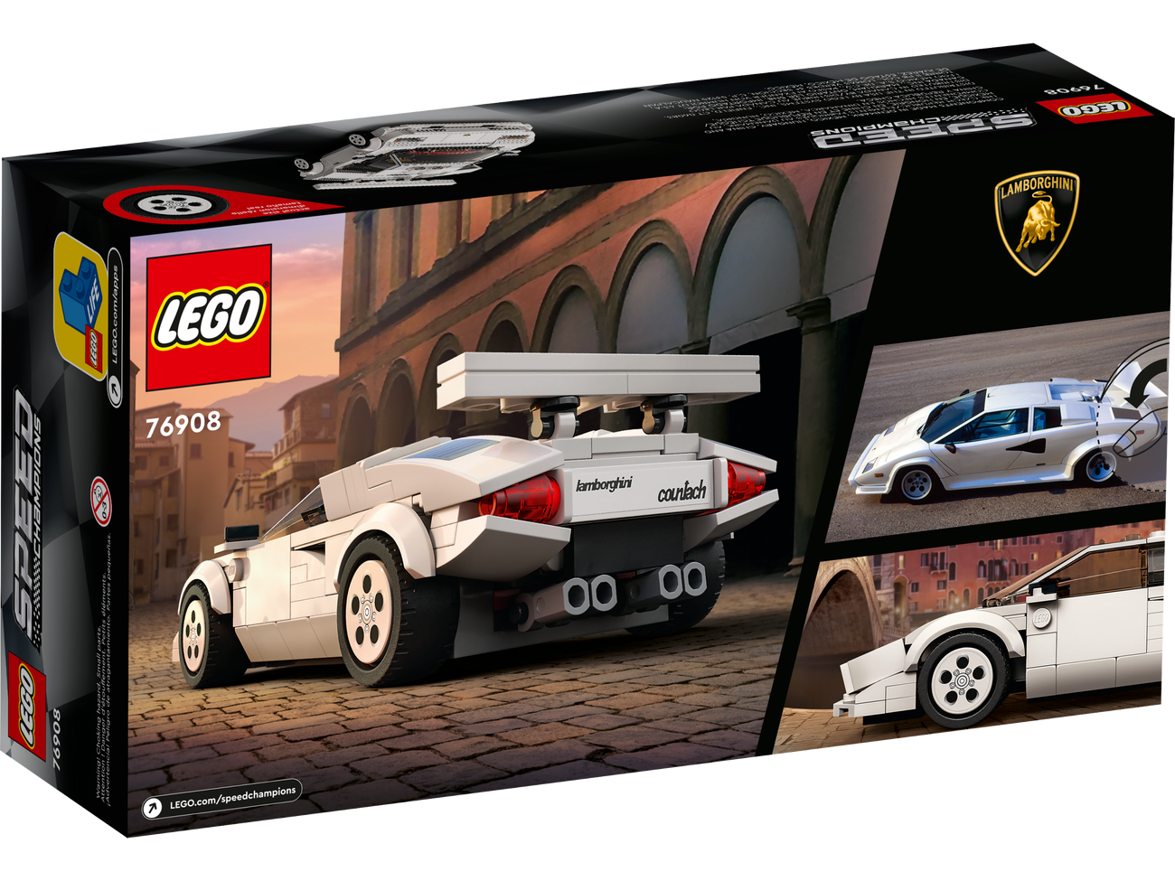 LEGO Speed Champions 76908 Lamborghini Countach | Yasuee US