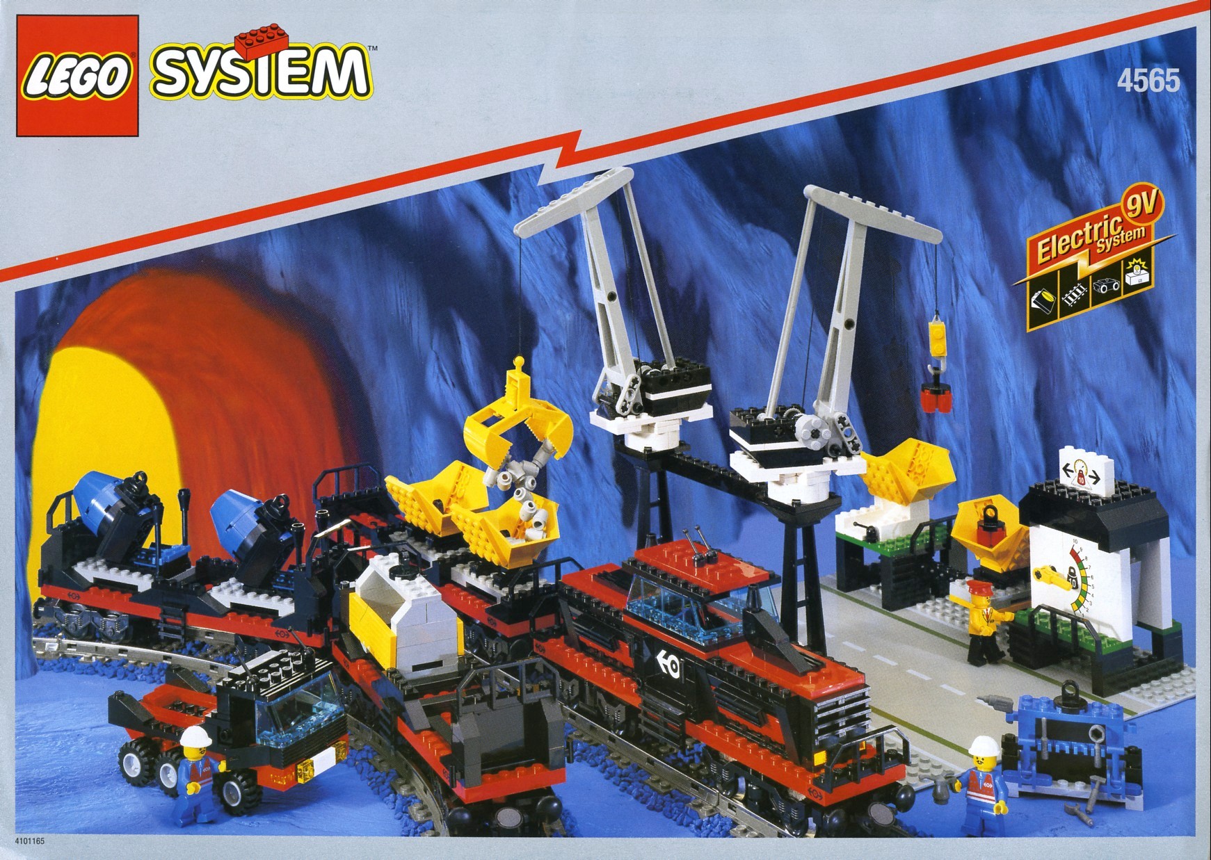 LEGO 4565 System Freight and Crane Railway