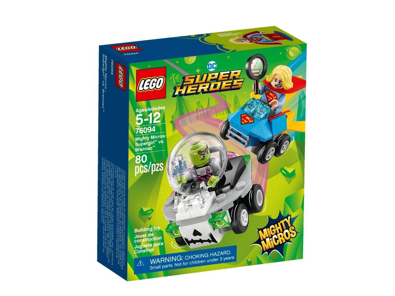 LEGO DC Comics Super Heroes 76094 Mighty Micros: Supergirl vs. Brainiac