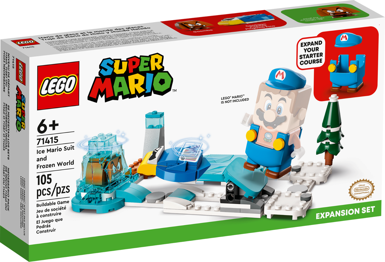 LEGO Super Mario Series 71415 Ice Mario Suit and Frozen World Expansion Set