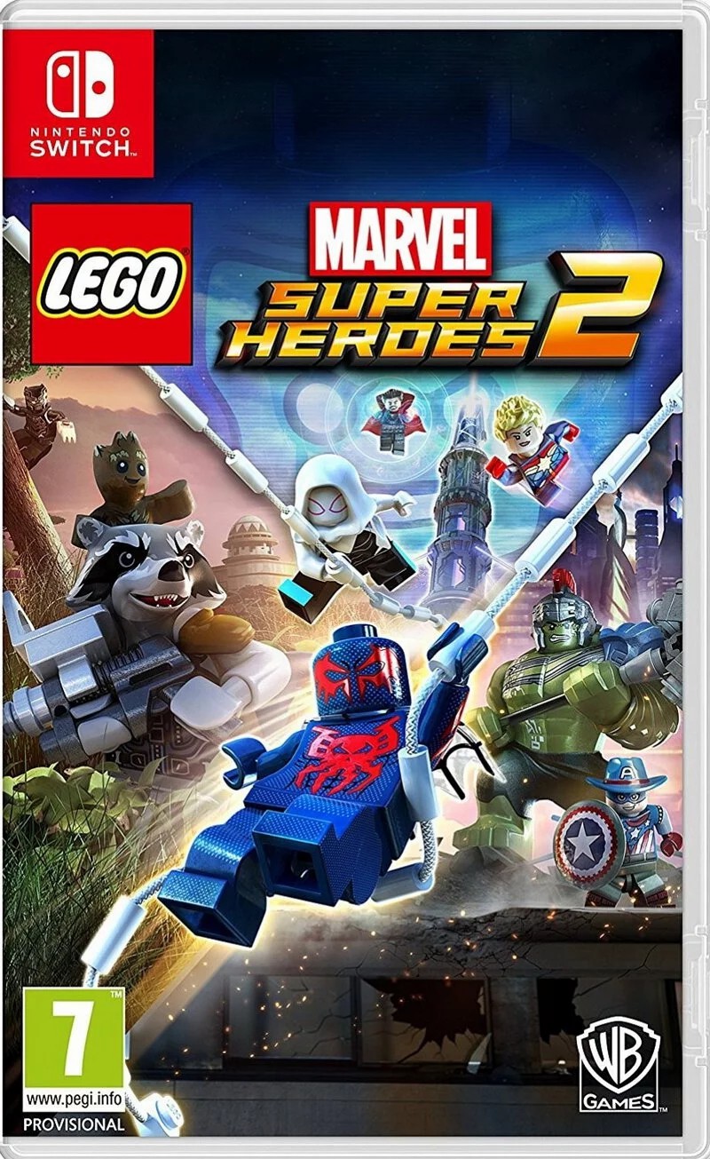 Nintendo Switch Game NS LEGO Marvel Super Heroes 2 English Ver