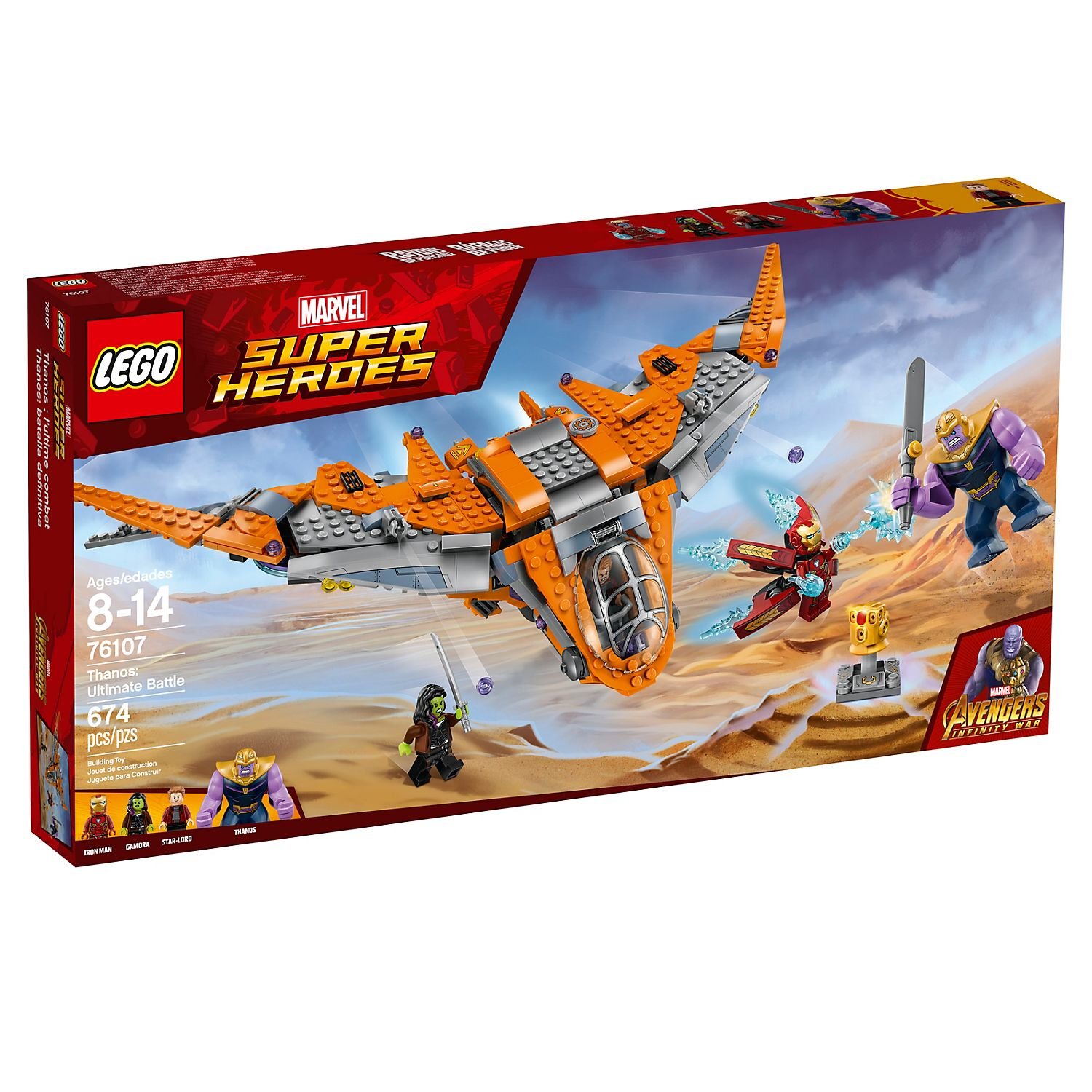 LEGO 76107 Super Heroes Thanos: Ultimate Battle