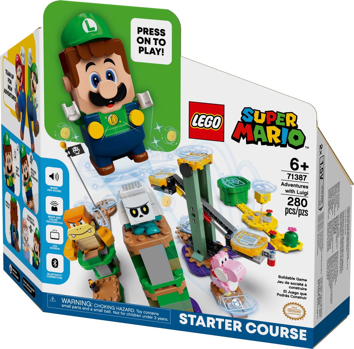 LEGO Super Mario Series 71387 Luigi Starter Pack