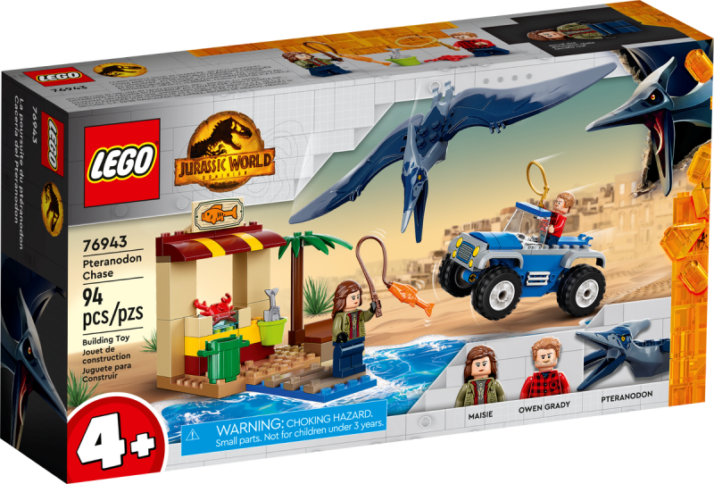 LEGO  Jurassic Park 76943 Pteranodon Chase