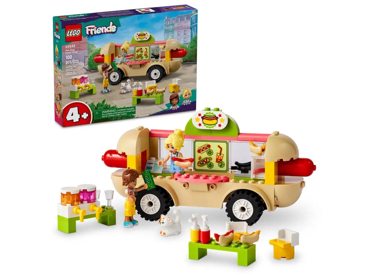 LEGO Friends Series 42633 Hot Dog Food Truck