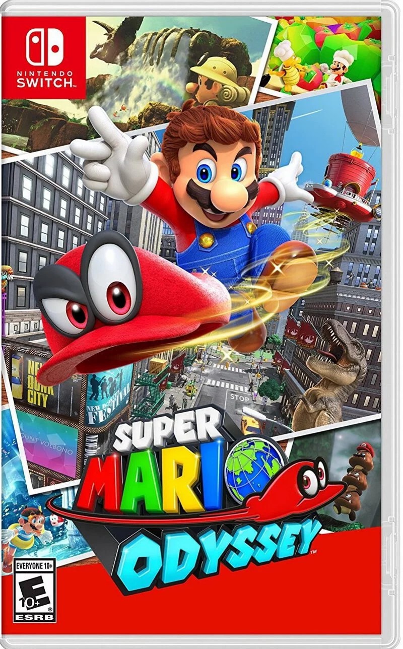 Nintendo Switch Game NS Super Mario Odyssey Chinese/English Ver