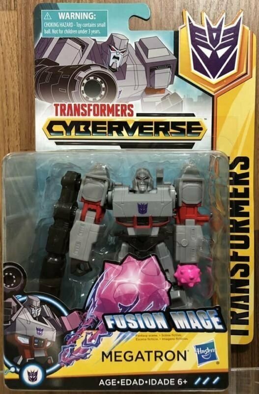 Transformers 733149 Warrior Class Megatron - Figura Azione Con Mace Di Fusione - Ispirata A Cyberverse - Dai 6 Anni