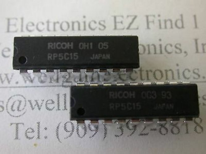 RICOH RP5C15 DIP-18 REAL-TIME CLOCK