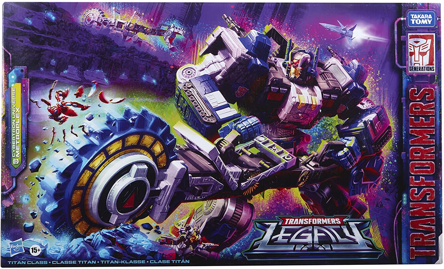 Transformers Generations Legacy Series Titan Cybertron  Metroplex