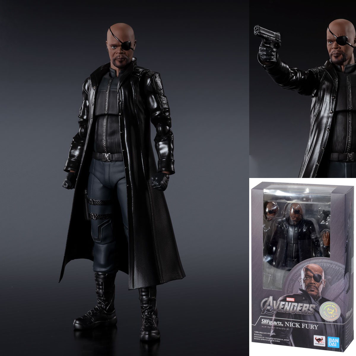 Bandai S.H.Figuarts Nick Fury (Avengers)